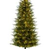 7.5′ GEORGIAN FRAZIER FIR W/650 WARM WHITE LED LIGHGTS